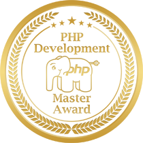 PHP Development Master Award logo